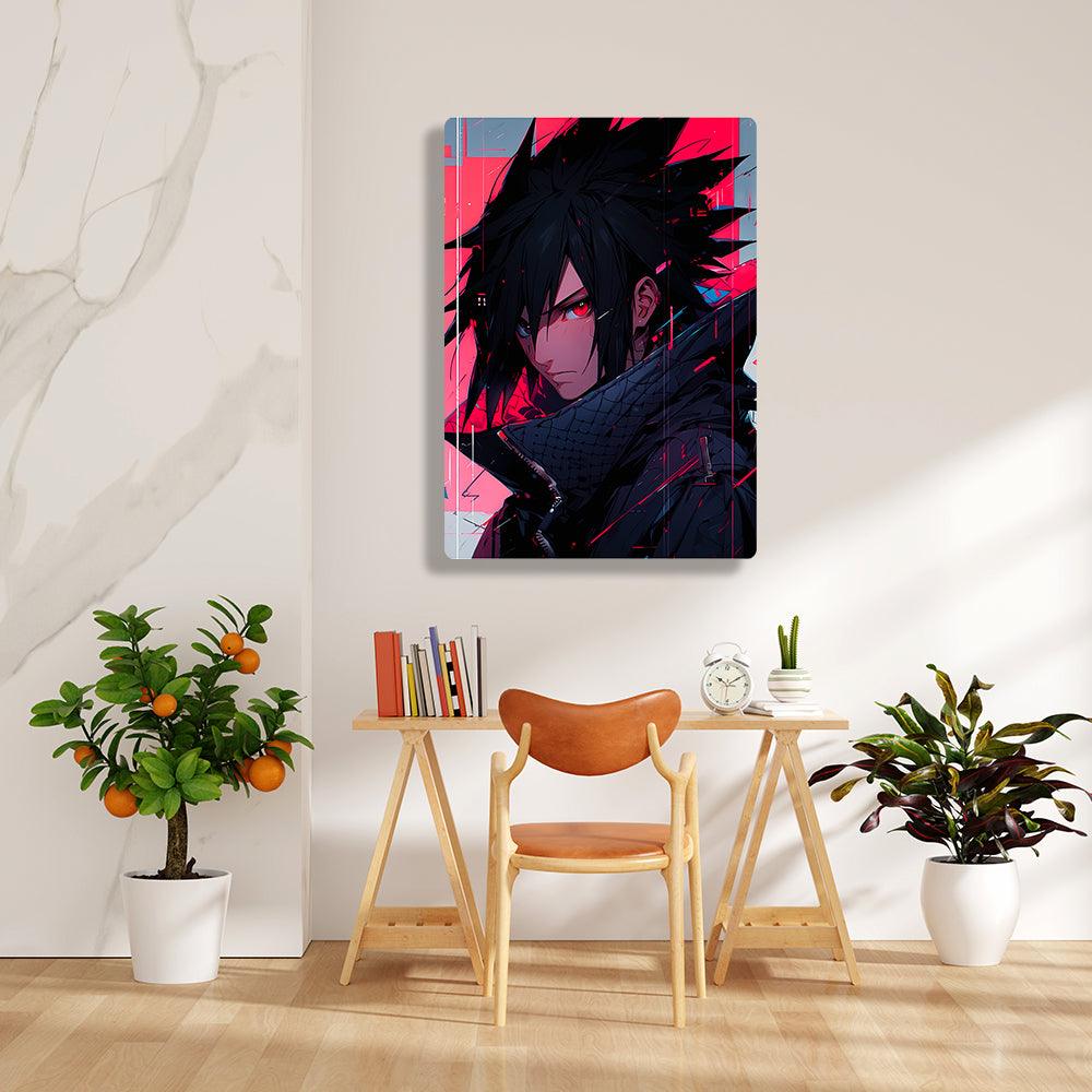 Sasuke Uchiha - Naruto - Metal Poster - Losstail