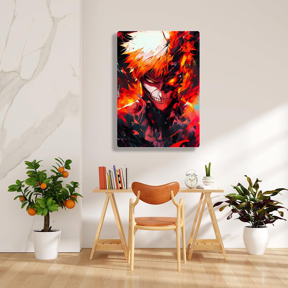 Ichigo Kurosaki - Bleach - Metal Poster - Losstail - LOSSTAIL