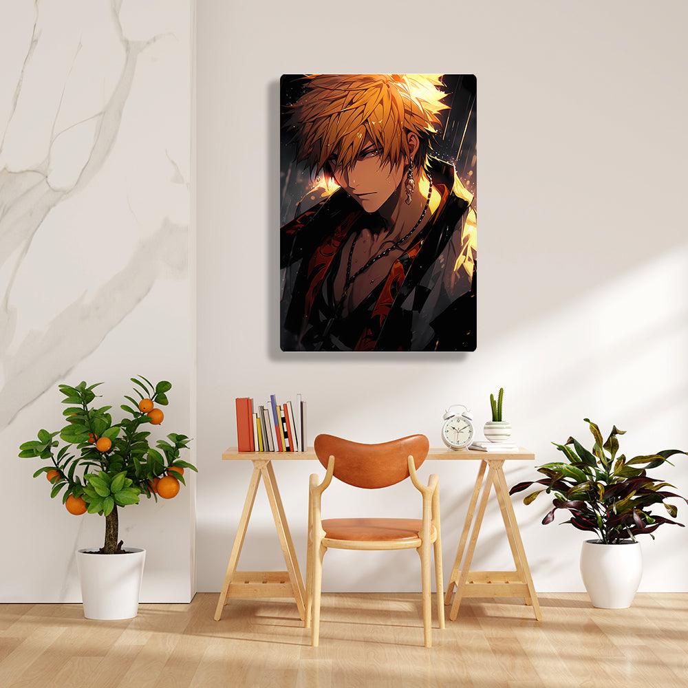 Ichigo Kurosaki - Bleach - Metal Poster - Losstail - LOSSTAIL