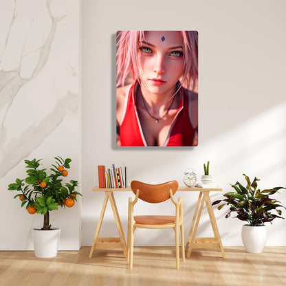 Sakura - Naruto - Metal Poster - Losstail