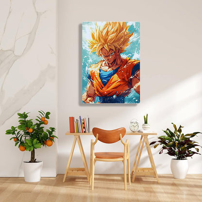 Goku - Dragon Ball - Metal Poster - Losstail - LOSSTAIL