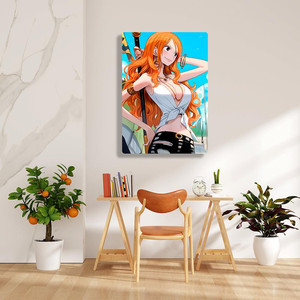 Nami - Onepiece - Metal Poster - Losstail.