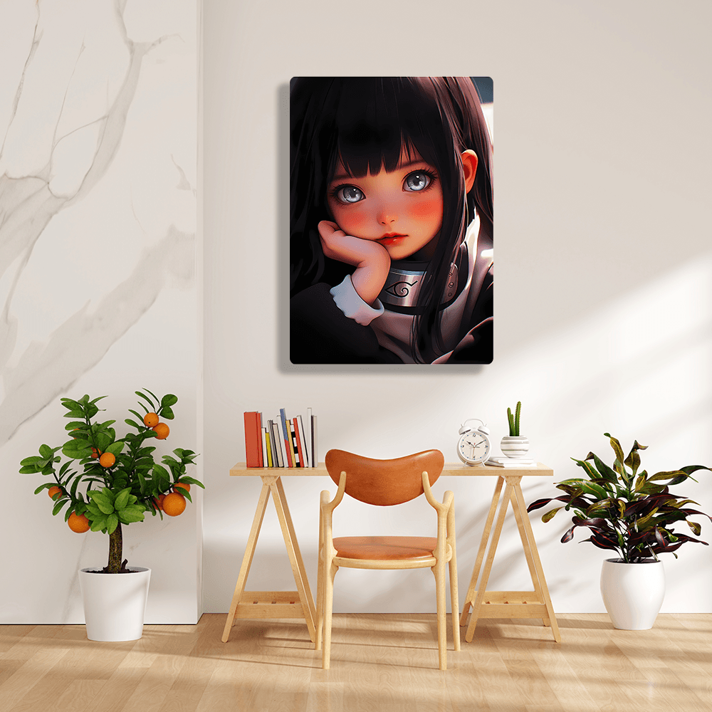 Kid Hinata - Naruto - Metal Poster - Losstail.