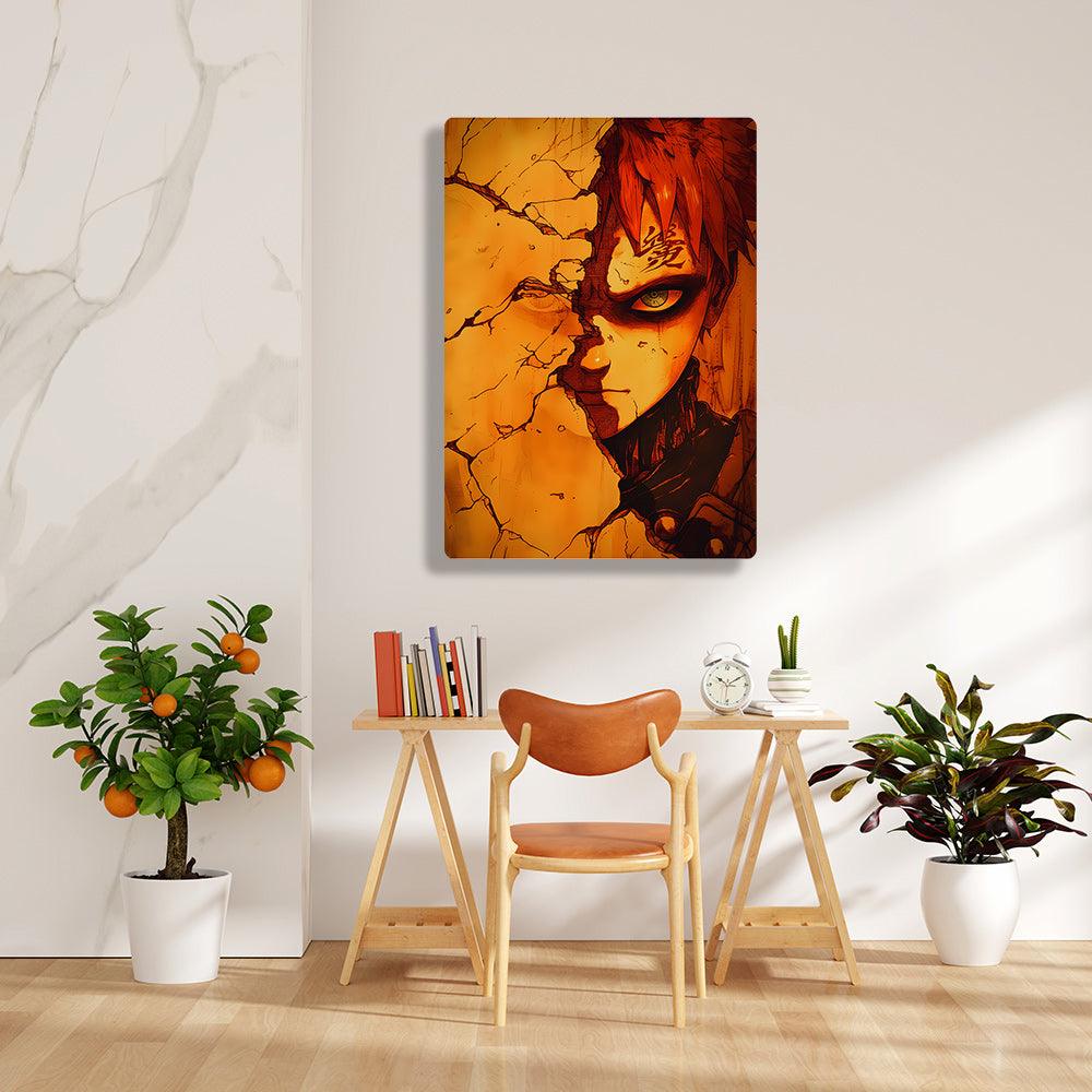 Gaara - Naruto - Metal Poster - Losstail