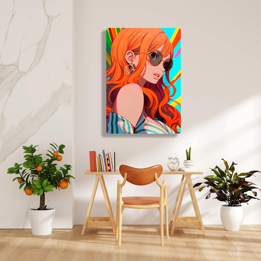 Nami - Onepiece - Metal Poster - Losstail.