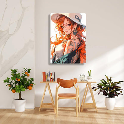 Nami - Onepiece - Metal Poster - Losstail.