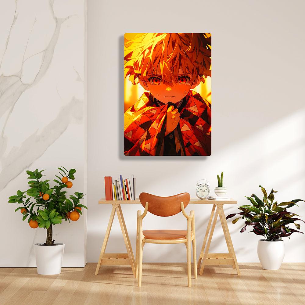 Kid Zenitsu - Demon Slayer - Metal Poster - Losstail - LOSSTAIL