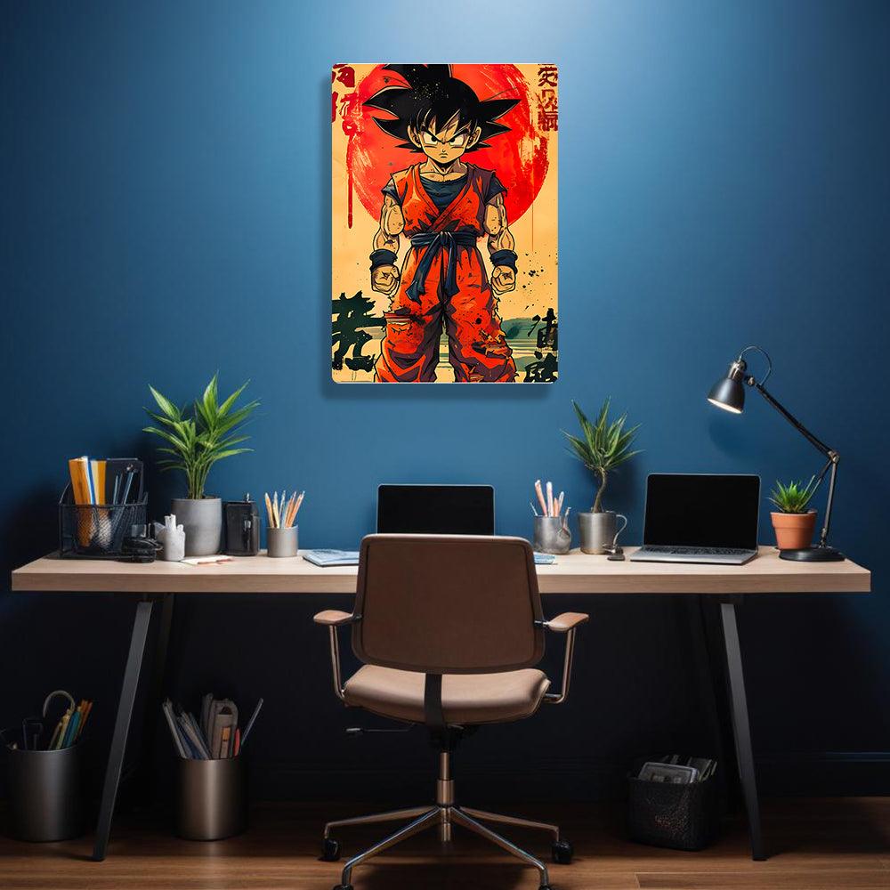 Goku - Dragon Ball - Metal Poster - Losstail - LOSSTAIL