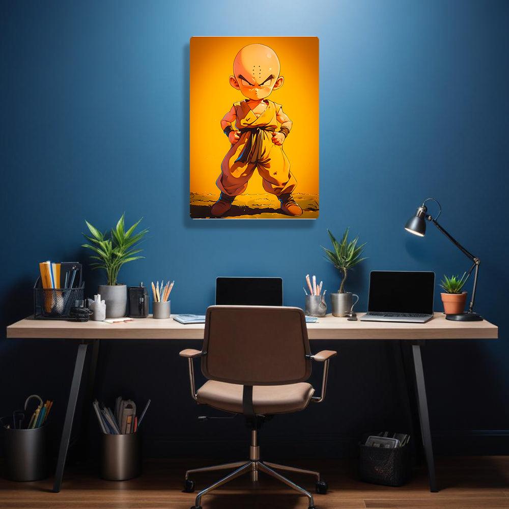 Krillin - Dragon Ball - Metal Poster - Losstail - LOSSTAIL