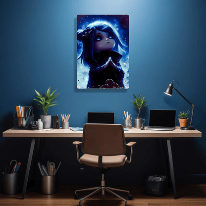 Kid Konan - Naruto - Metal Poster - Losstail.