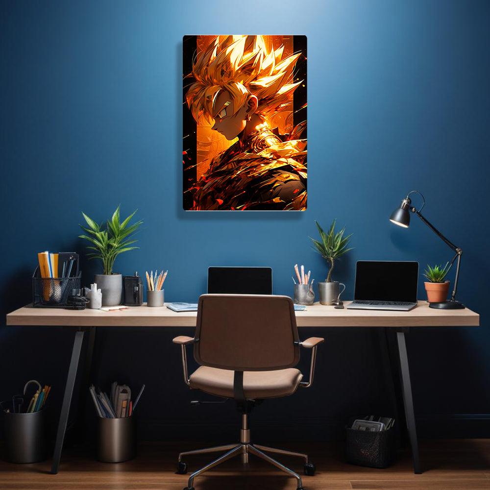 Goku - Dragon Ball - Metal Poster - Losstail - LOSSTAIL