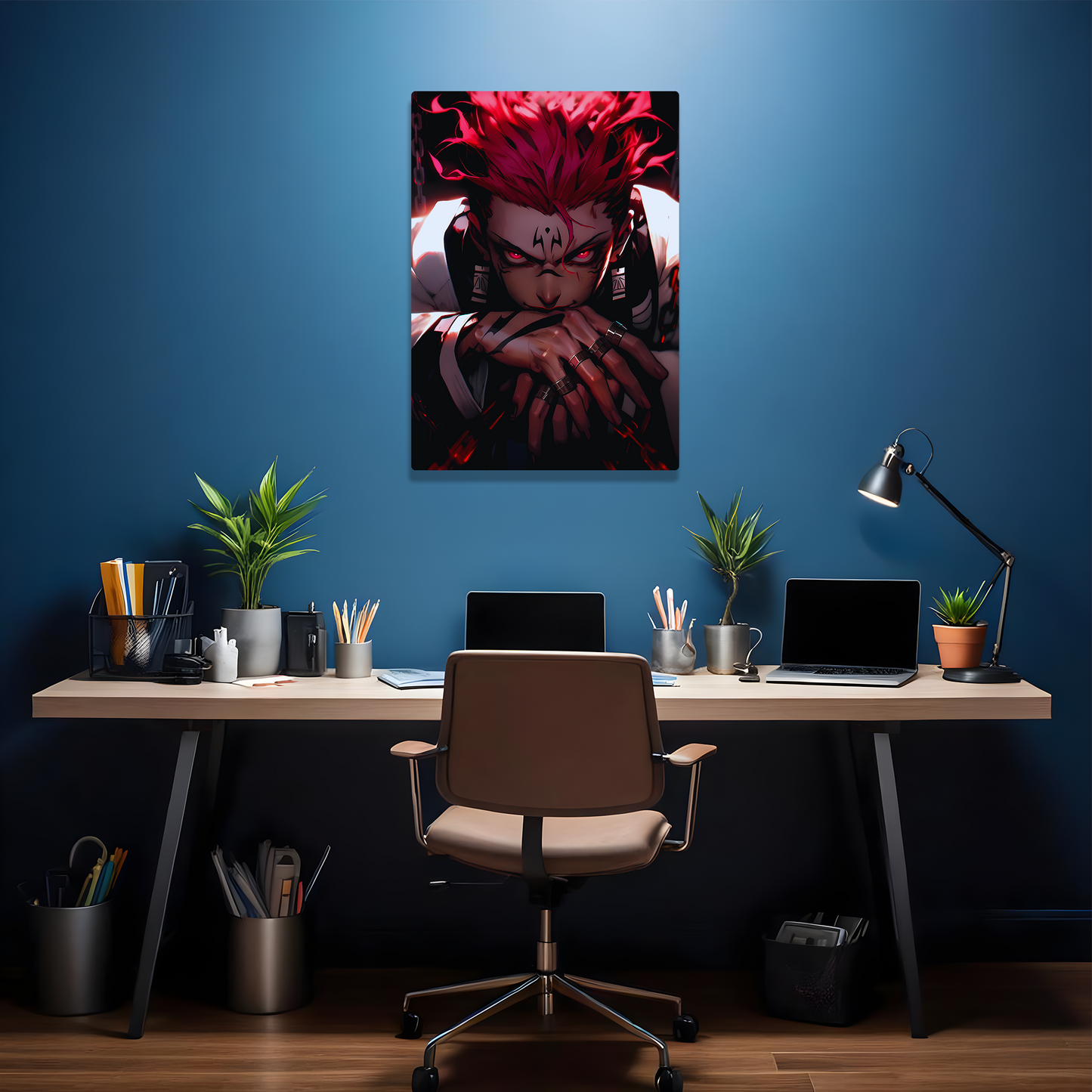 Satoru Gojo - Jujutsu Kaisen - Metal Poster - Losstail