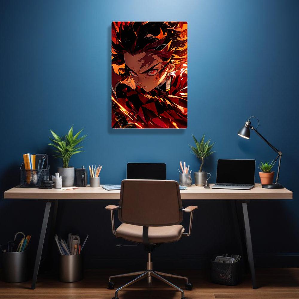 Tanjiro Kamado - Demon Slayer - Metal Poster - Losstail - LOSSTAIL