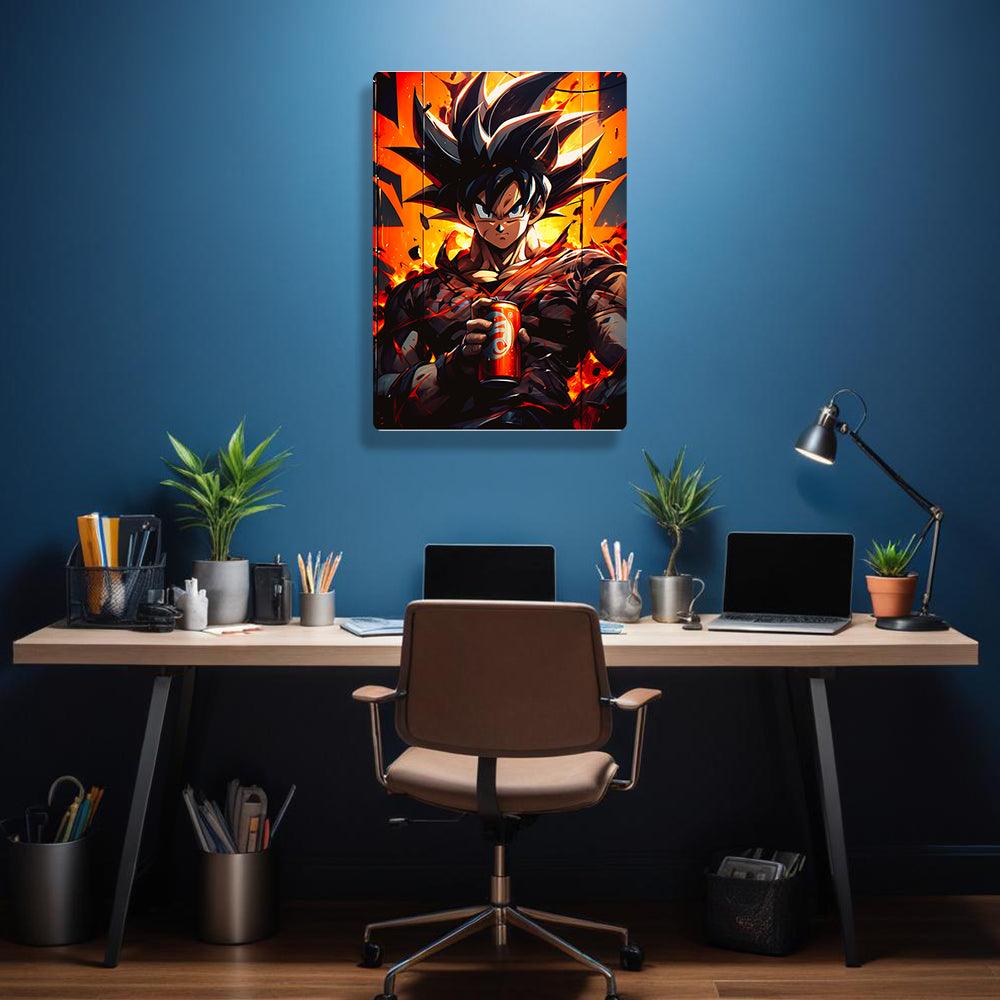 Goku - Dragon Ball - Metal Poster - Losstail - LOSSTAIL