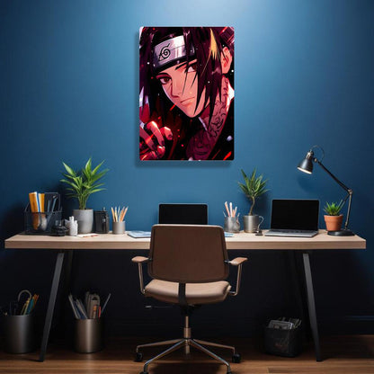 Itachi Uchiha - Naruto - Metal Poster - Losstail