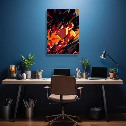 Goku - Dragon Ball - Metal Poster - Losstail - LOSSTAIL