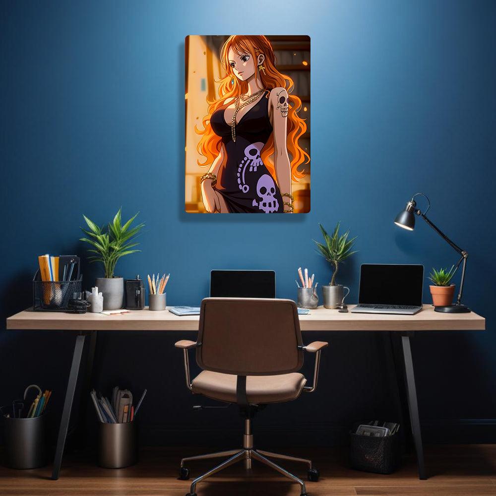 Nami - Onepiece - Metal Poster - Losstail.