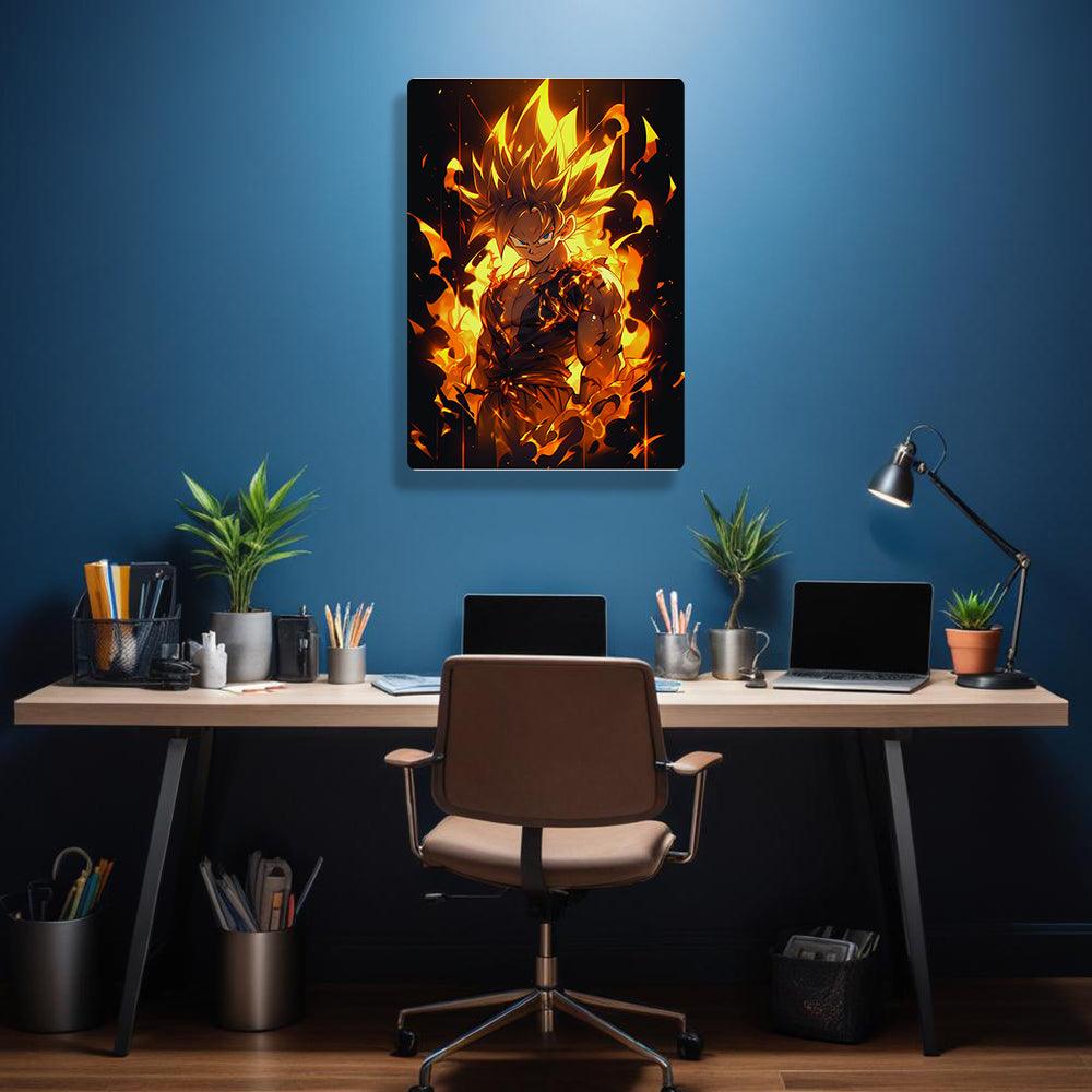 Goku - Dragon Ball - Metal Poster - Losstail - LOSSTAIL