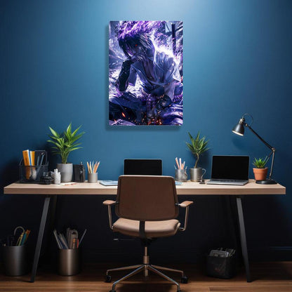 Sasuke Uchiha - Naruto - Metal Poster - Losstail