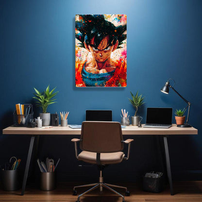 Goku - Dragon Ball - Metal Poster - Losstail - LOSSTAIL