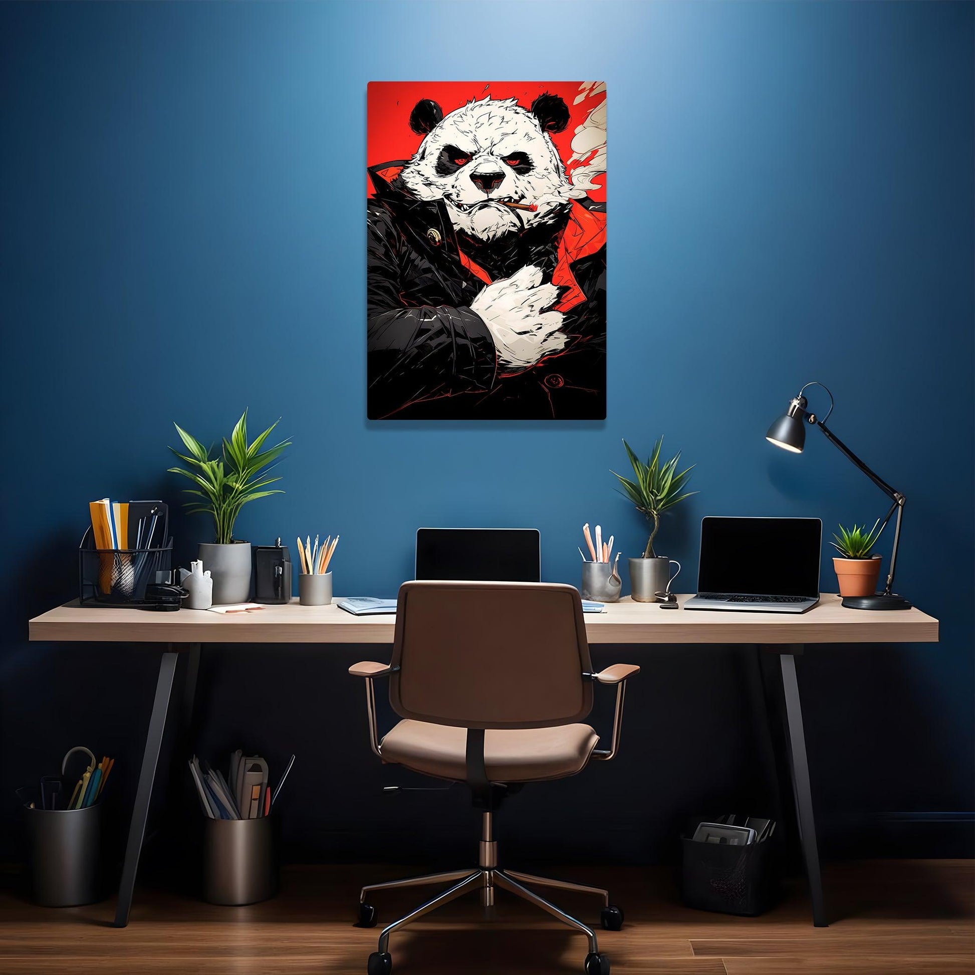 Panda - Jujutsu Kaisen - Metal Poster - Losstail - LOSSTAIL