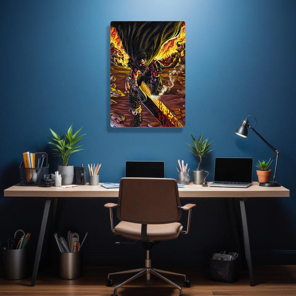 Guts - Berserk - Metal Poster - Losstail