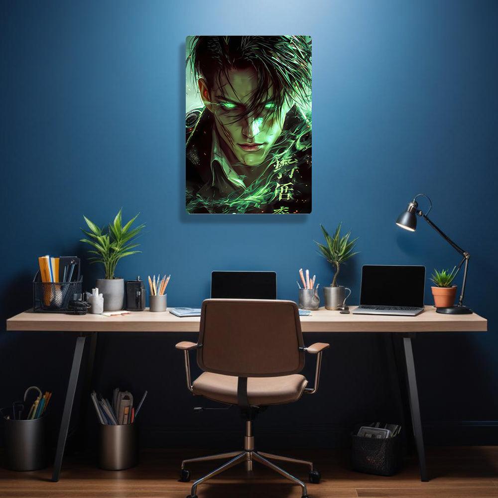 Levi Ackerman  - Attack On Titan - Metal Poster - Losstail