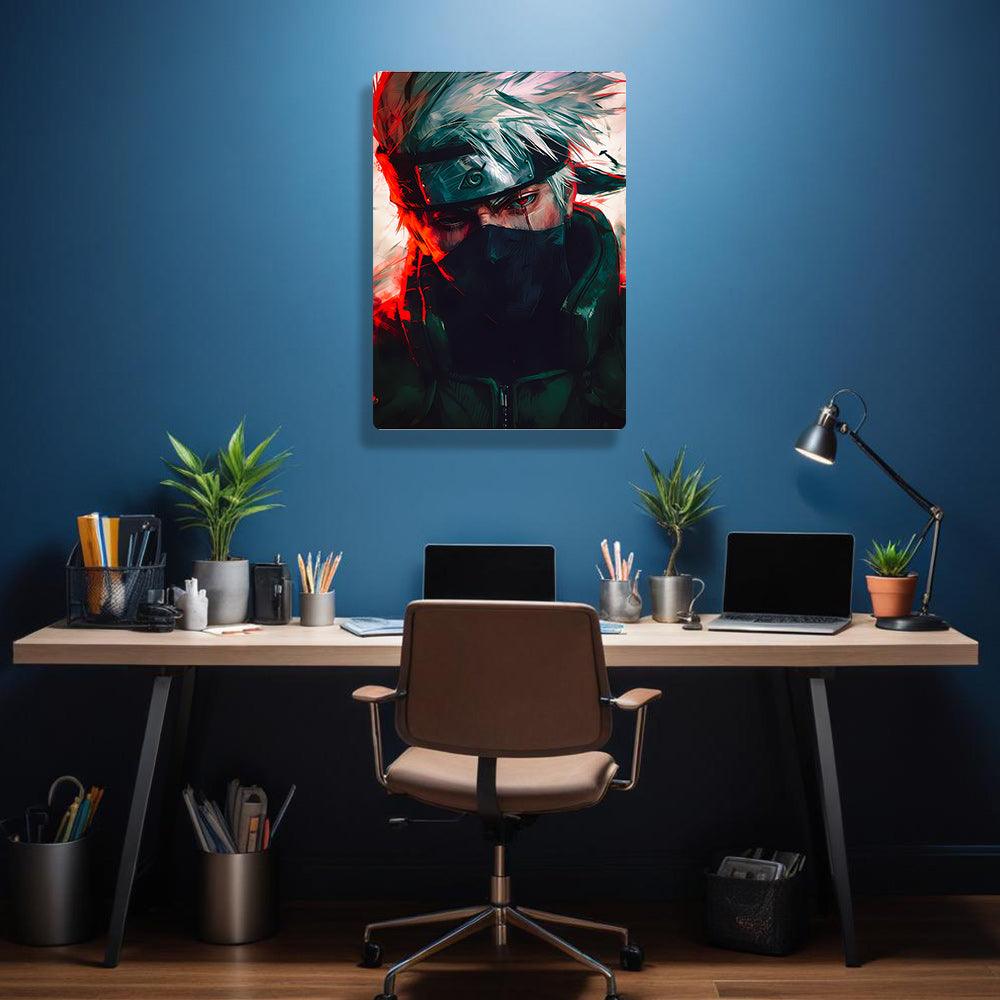 Kakashi - Naruto - Metal Poster - Losstail