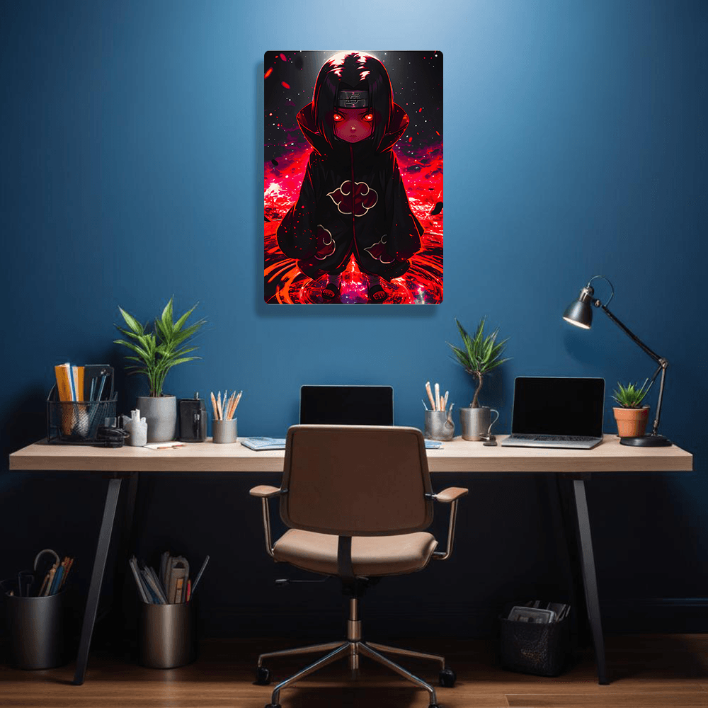 Kid Itachi - Naruto - Metal Poster - Losstail.