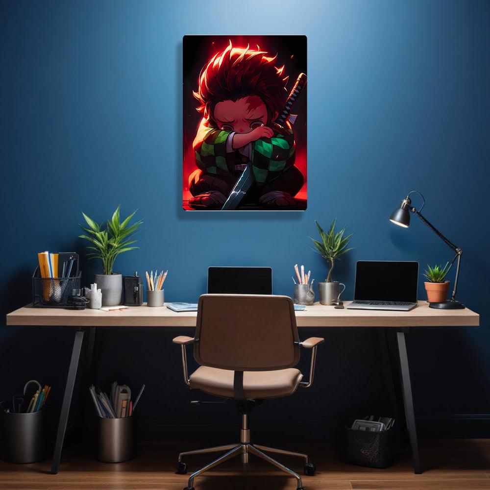 Kid Tanjiro - Demon Slayer - Metal Poster - Losstail - LOSSTAIL