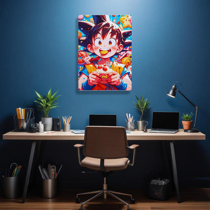 Goku - Dragon Ball - Metal Poster - Losstail - LOSSTAIL