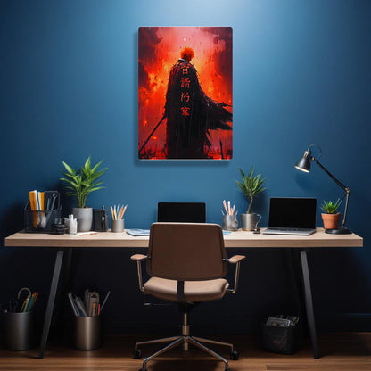 Ichigo Kurosaki - Bleach - Metal Poster - Losstail - LOSSTAIL