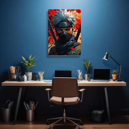 Kakashi - Naruto - Metal Poster - Losstail