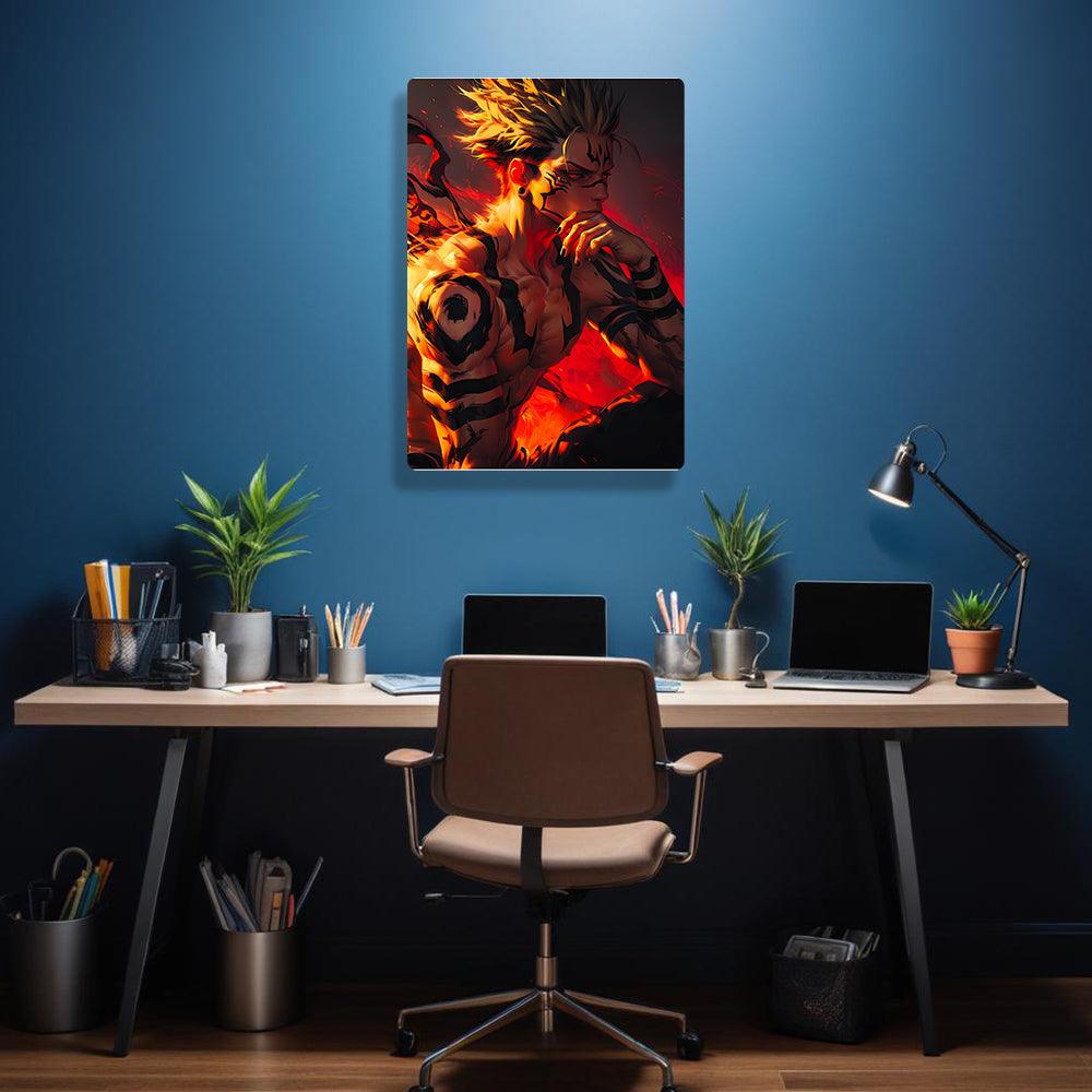 Sukuna - Jujutsu Kaisen - Metal Poster - Losstail - LOSSTAIL