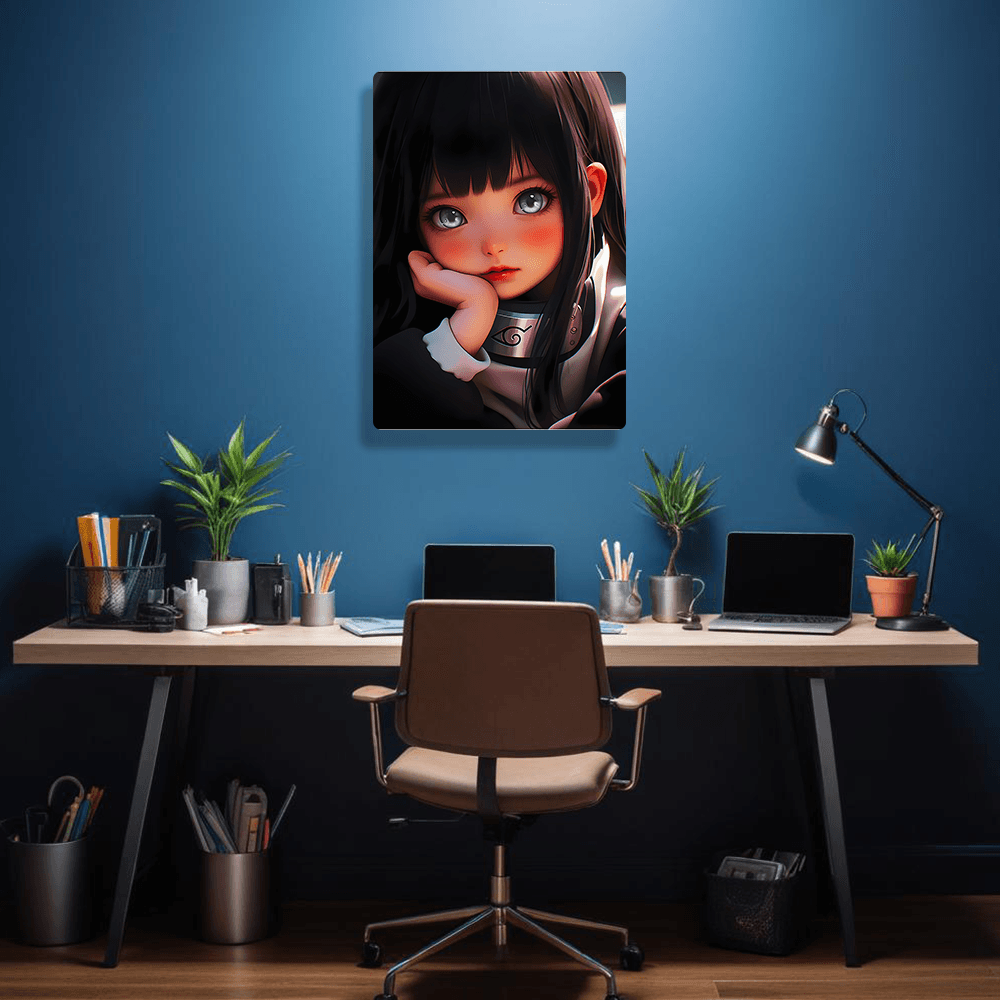 Kid Hinata - Naruto - Metal Poster - Losstail.