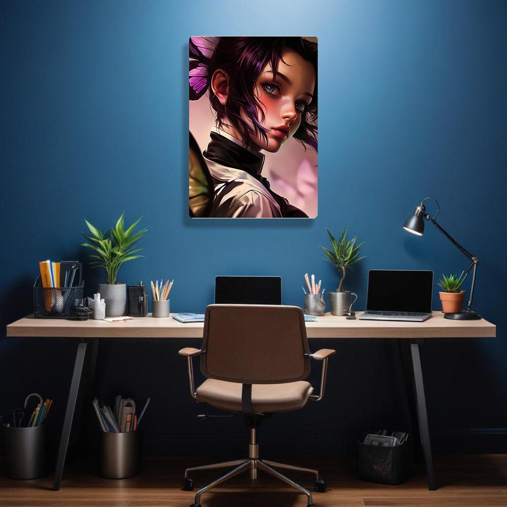 Shinobu Kocho - Demon Slayer - Metal Poster - Losstail - LOSSTAIL