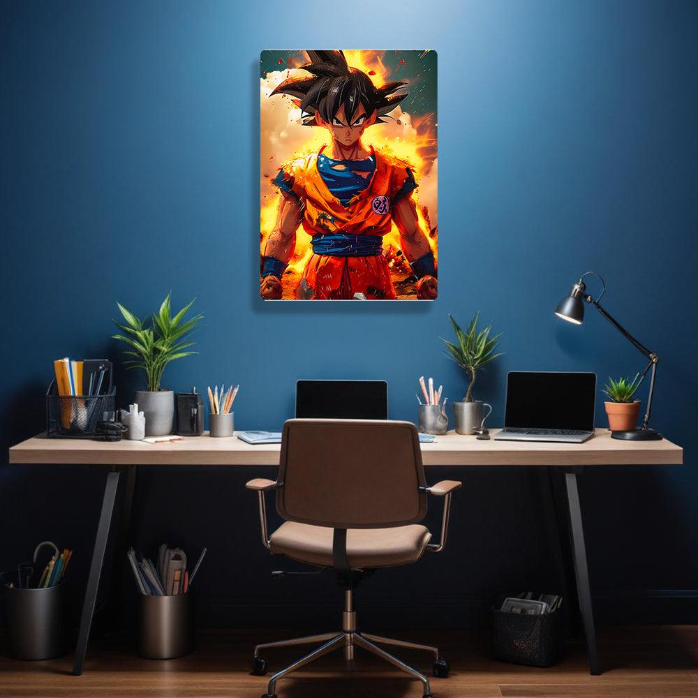 Goku - Dragon Ball - Metal Poster - Losstail - LOSSTAIL