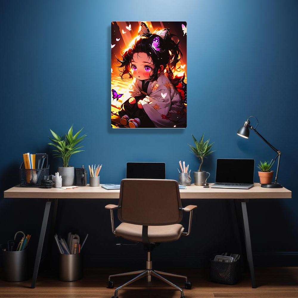 Shinobu Kocho - Demon Slayer - Metal Poster - Losstail - LOSSTAIL