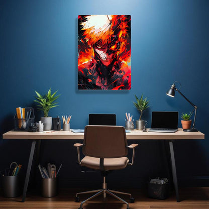 Ichigo Kurosaki - Bleach - Metal Poster - Losstail - LOSSTAIL