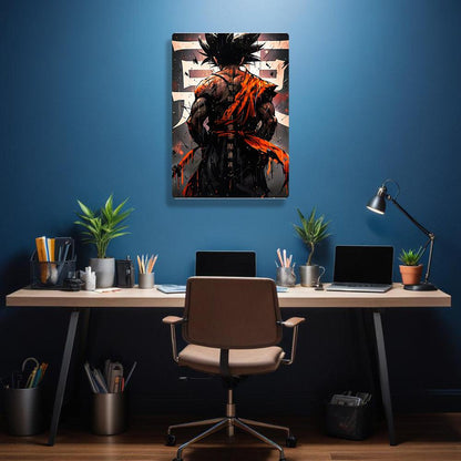 Goku - Dragon Ball - Metal Poster - Losstail - LOSSTAIL