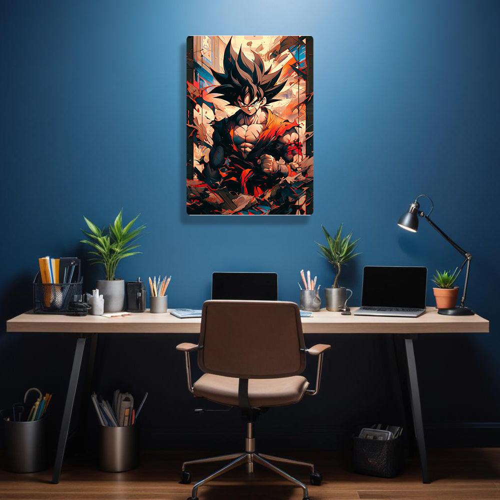 Goku - Dragon Ball - Metal Poster - Losstail - LOSSTAIL