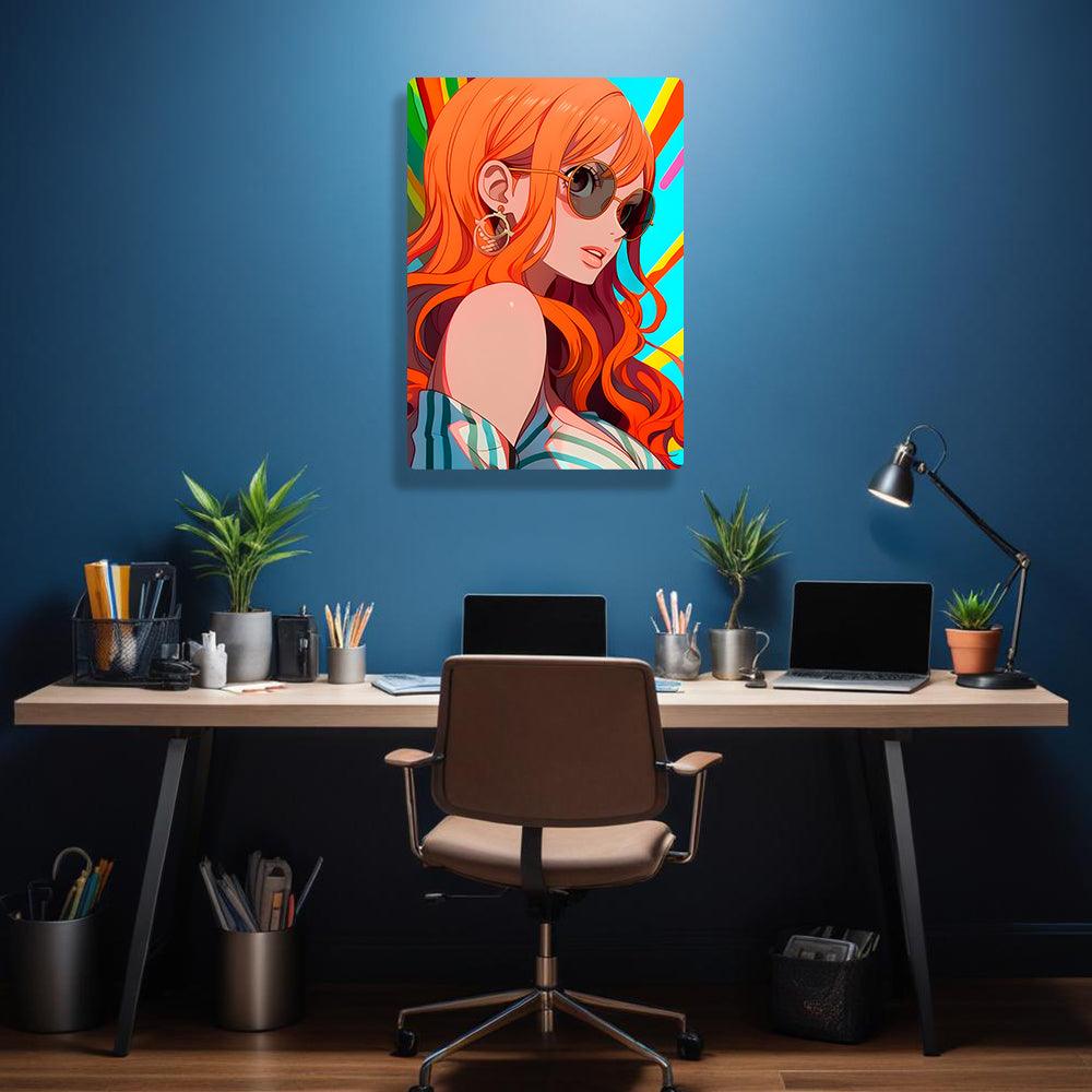 Nami - Onepiece - Metal Poster - Losstail.