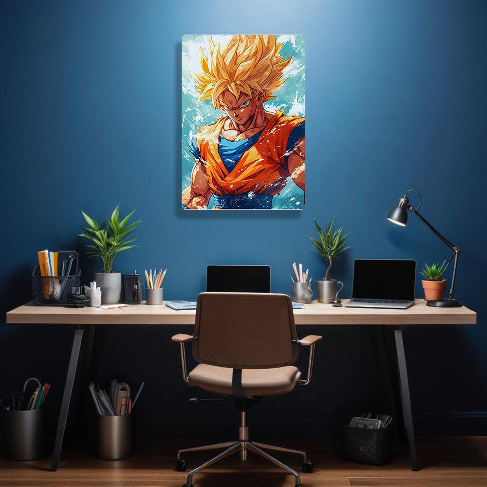 Goku - Dragon Ball - Metal Poster - Losstail - LOSSTAIL