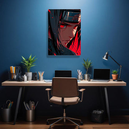 Itachi Uchiha - Naruto - Metal Poster - Losstail