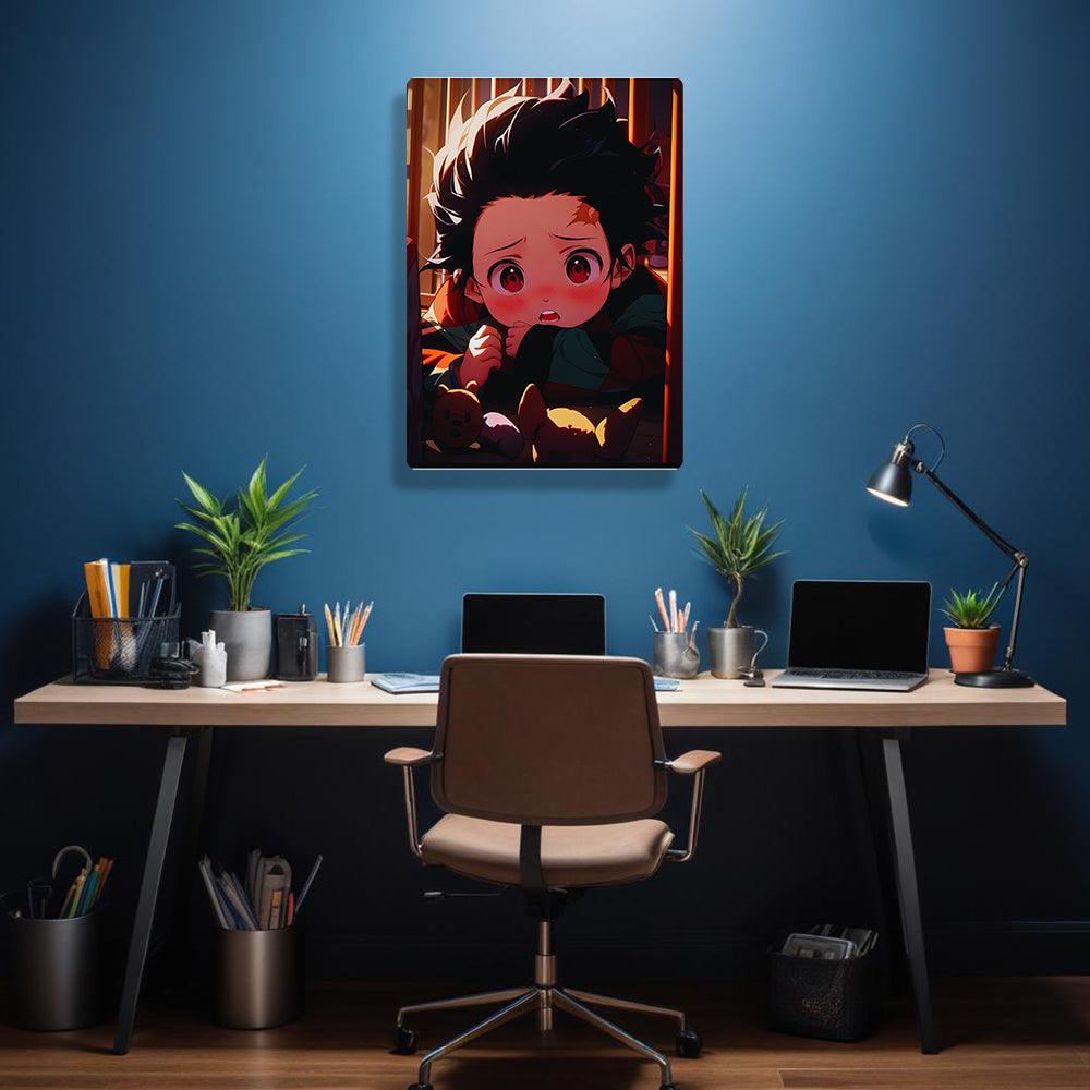 Kid Tanjiro - Demon Slayer - Metal Poster - Losstail - LOSSTAIL