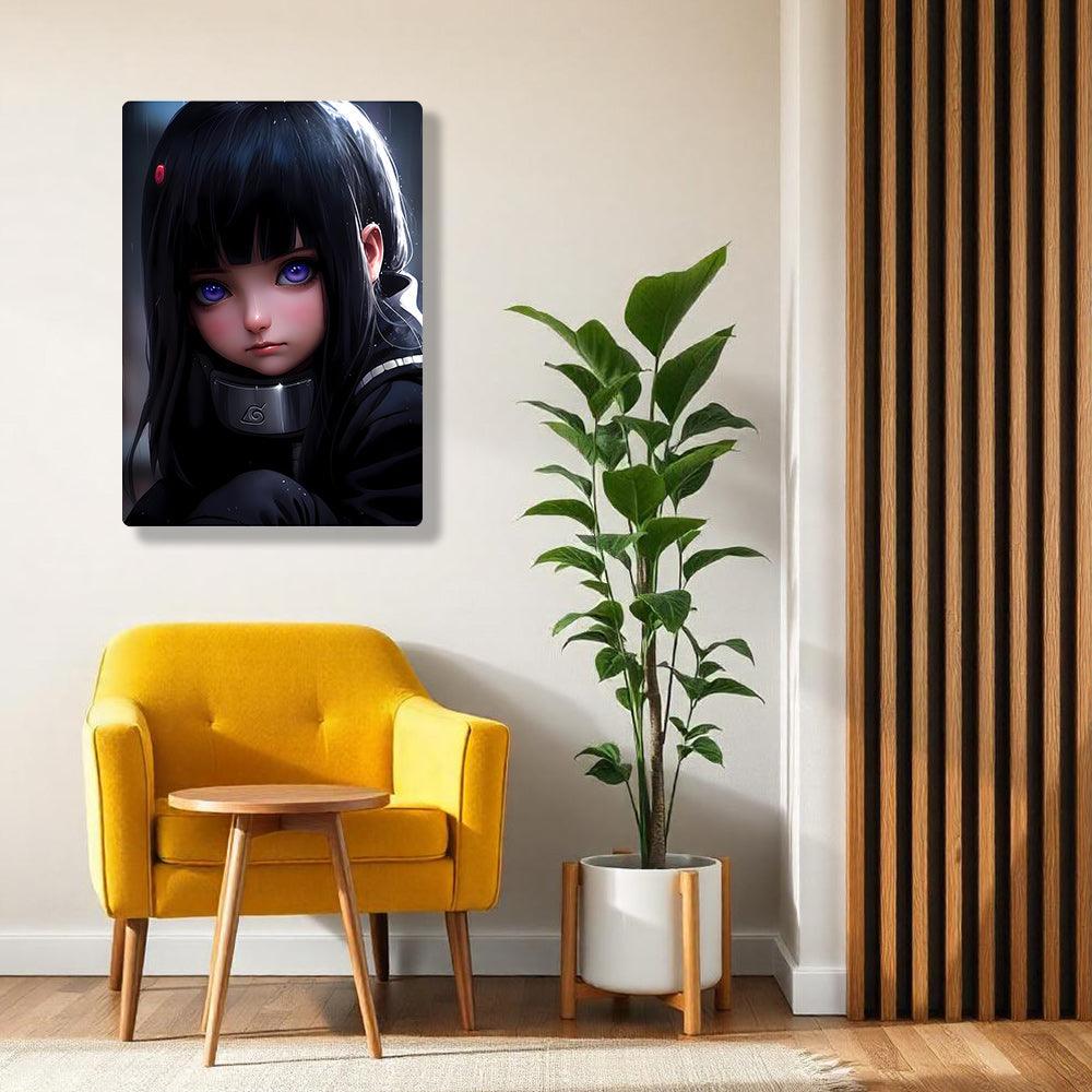 Kid Hinata - Naruto - Metal Poster - Losstail.