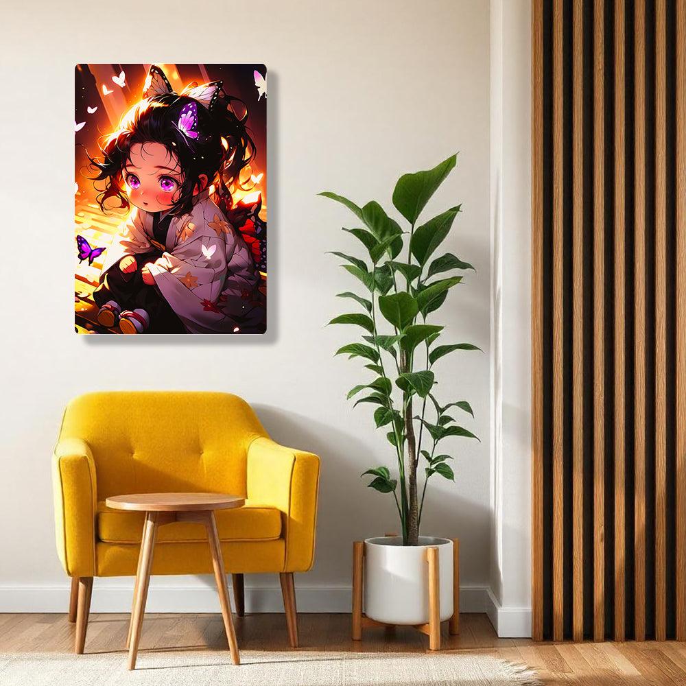 Shinobu Kocho - Demon Slayer - Metal Poster - Losstail - LOSSTAIL