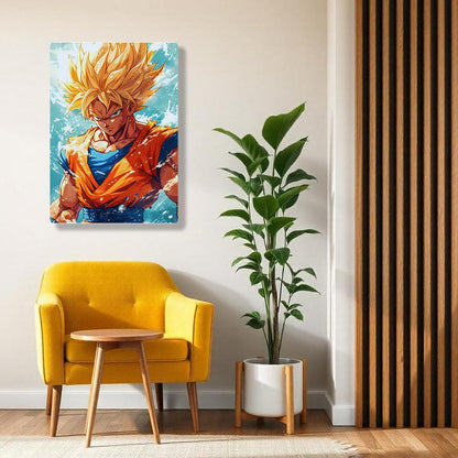 Goku - Dragon Ball - Metal Poster - Losstail - LOSSTAIL