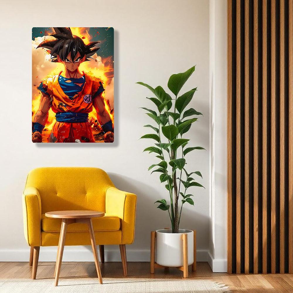 Goku - Dragon Ball - Metal Poster - Losstail - LOSSTAIL