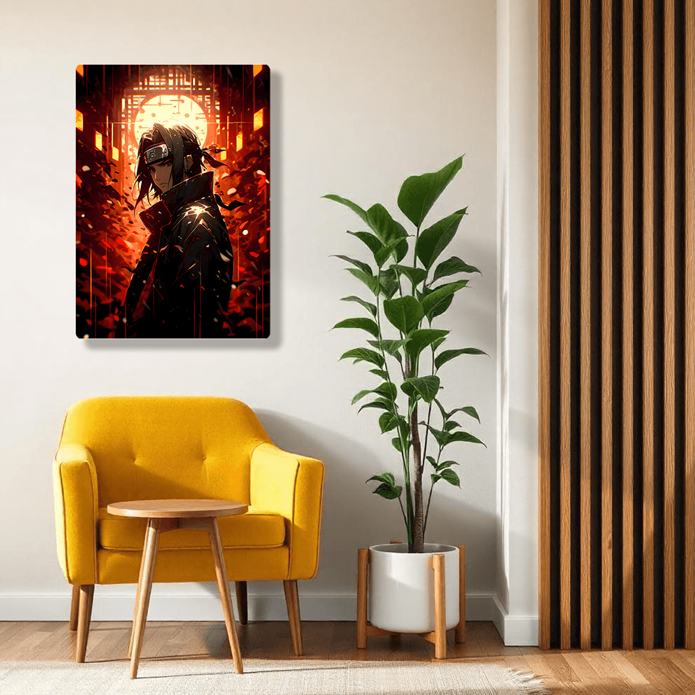 Itachi Uchiha - Naruto - Metal Poster - Losstail